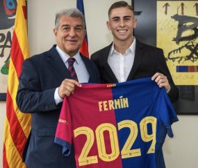 MK体育中国-官方：巴萨与费尔明续约 新合同签至2029年